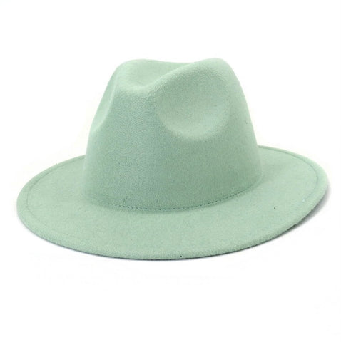 Mint Green Fedora